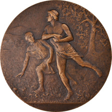 France, Medal, Art Nouveau, Arboriculture, Verger, Cariat, AU(55-58), Bronze