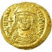 Coin, Maurice Tiberius, Solidus, Constantinople, AU(55-58), Gold, Sear:482