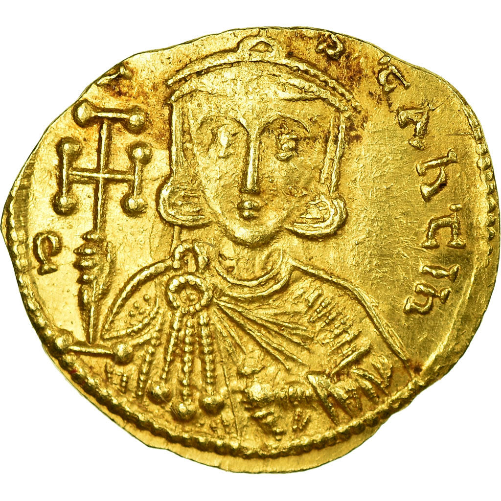 Coin, Constantine V Copronymus and Leo IV the Khazar 741-775, Tremissis