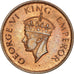 INDIA-BRITISH, 1/4 Anna, 1940, KM #530, MS(63), Bronze, 4.91