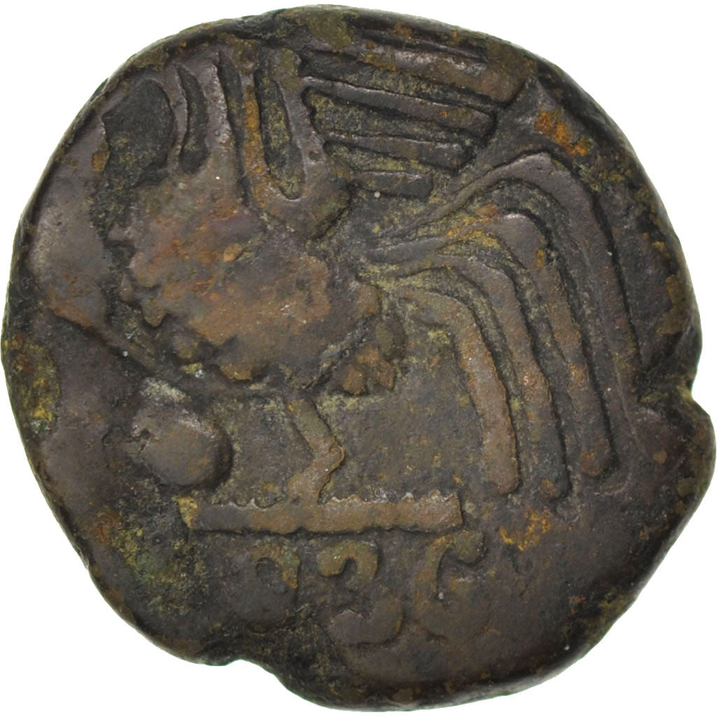 INDIA-FRENCH, Doudou, 1836, Tamil - Pudu/tche/ri, KM #52, VF(30-35), Bronze,...
