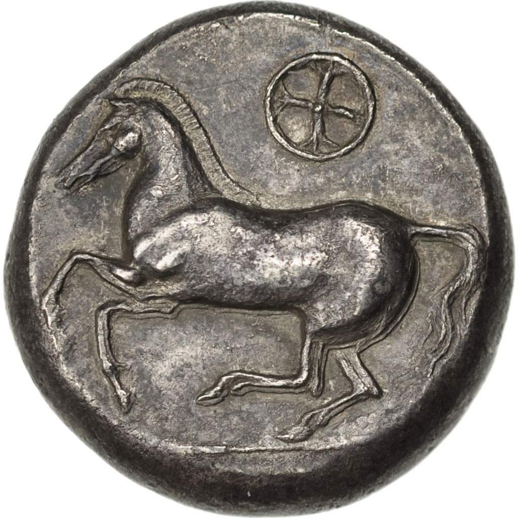 Thrace, Maroneia, Stater, Maroneia, AU(50-53), Silver, 13.96