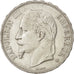 FRANCE, Napoléon III, 5 Francs, 1868, Strasbourg, KM #799.2, AU(55-58), Silver, 