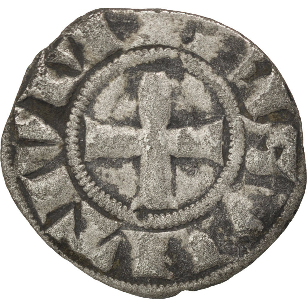 FRANCE, Denarius, Besançon, VF(20-25), Silver, Boudeau #1278, 0.78