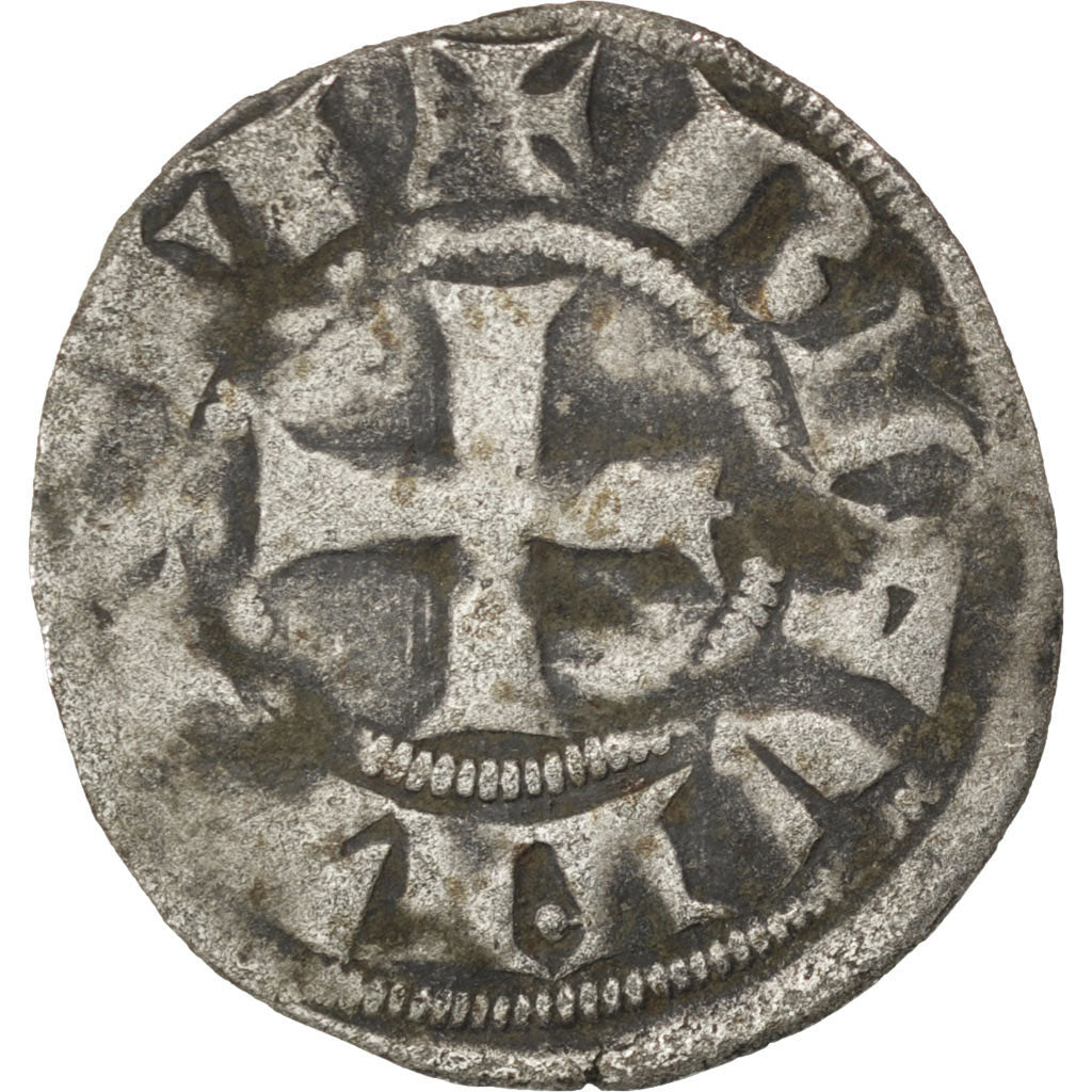 FRANCE, Denarius, Besançon, VF(30-35), Silver, Boudeau #1278, 0.83