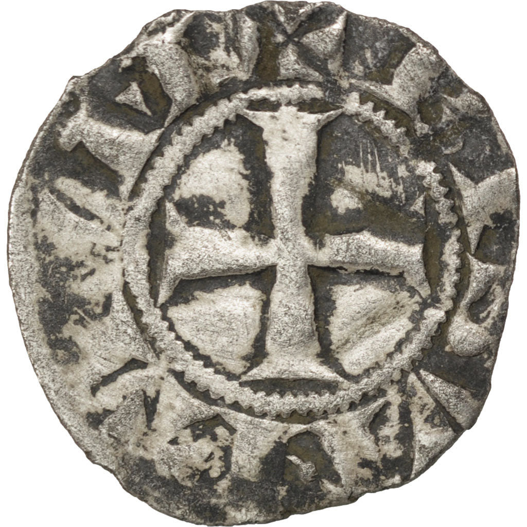 FRANCE, Denarius, Besançon, VF(30-35), Silver, Boudeau #1278, 0.84