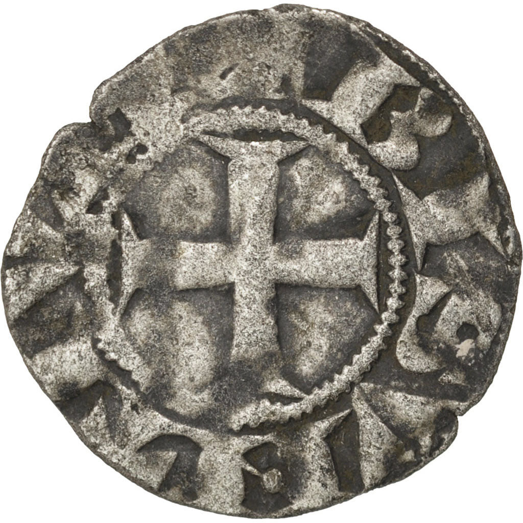FRANCE, Denarius, Besançon, VF(30-35), Silver, Boudeau #1278, 0.71