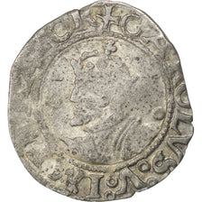 Coin, France, Demi Carolus, 1545, Besançon, VF(30-35), Silver, Boudeau:1295