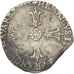 FRANCE, Quart Ecu, 1603, Nantes, VF(20-25), Silver, Sombart #4686, 9.49