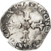 Francia, Quart Ecu, 1609, Bordeaux, MB, Argento, Sombart:4686