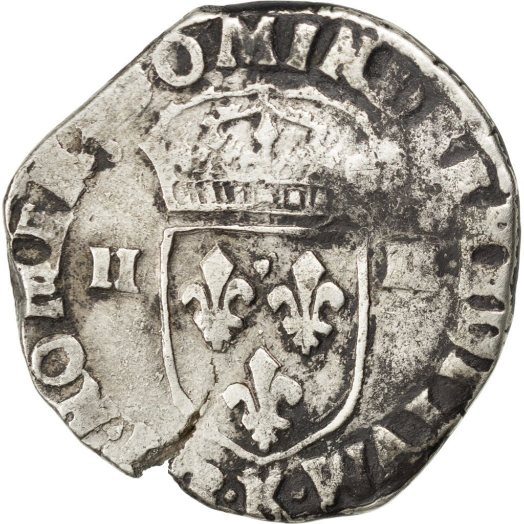 Francia, Quart Ecu, 1609, Bordeaux, MB, Argento, Sombart:4686