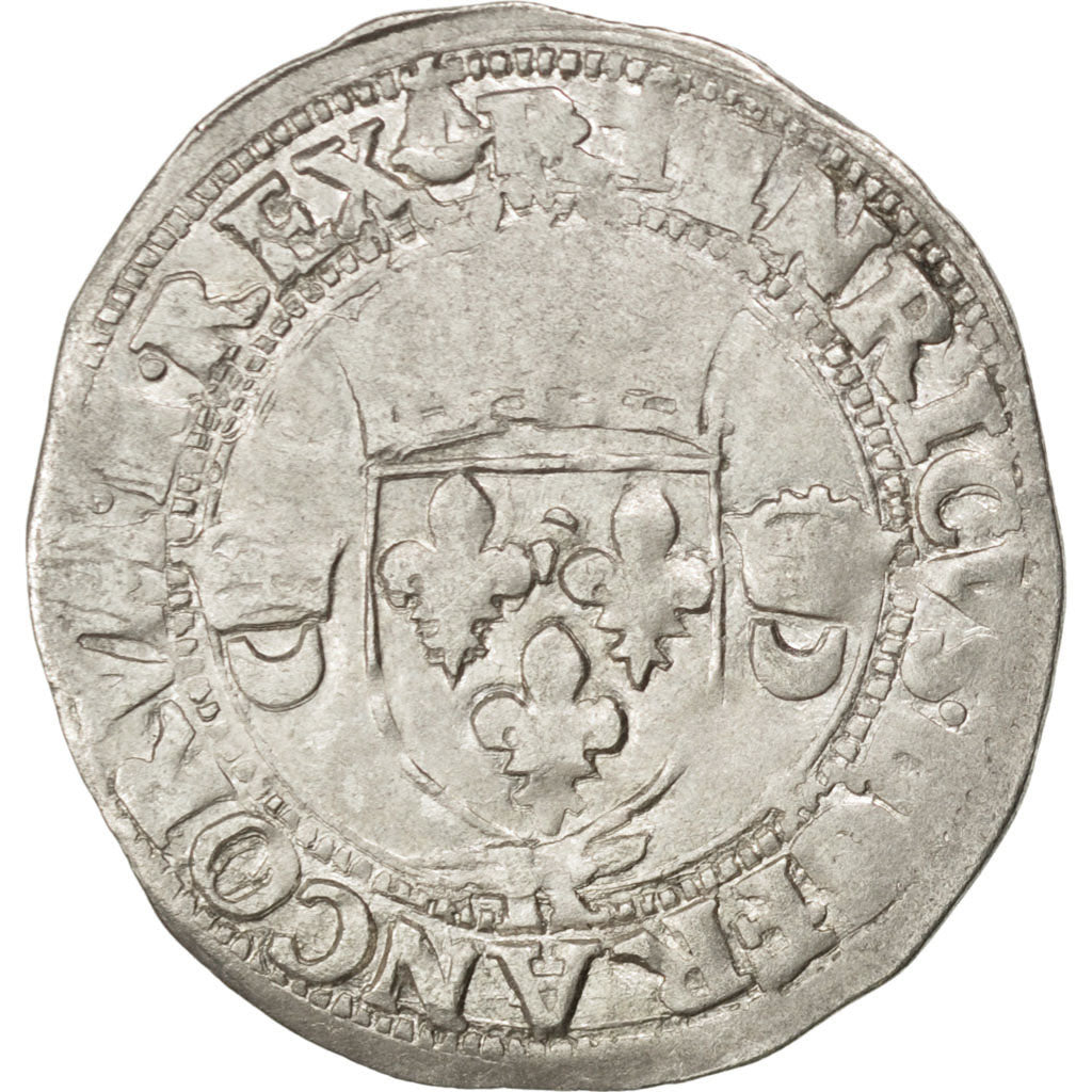 Coin, France, Douzain, 1552, Bordeaux, EF(40-45), Billon, Sombart:4380