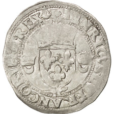 Coin, France, Douzain, 1552, Bordeaux, EF(40-45), Billon, Sombart:4380