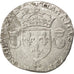 Moneda, Francia, Douzain, 1555, Poitiers, BC+, Vellón, Sombart:4380