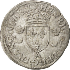 Henri II, Douzain aux croissants, 1552 A, Paris, Sombart 4380