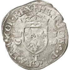 Coin, France, Douzain, 1551, Nantes, EF(40-45), Billon, Sombart:4380