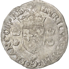FRANCE, Douzain, 1551, Rennes, EF(40-45), Billon, Sombart #4380, 2.29