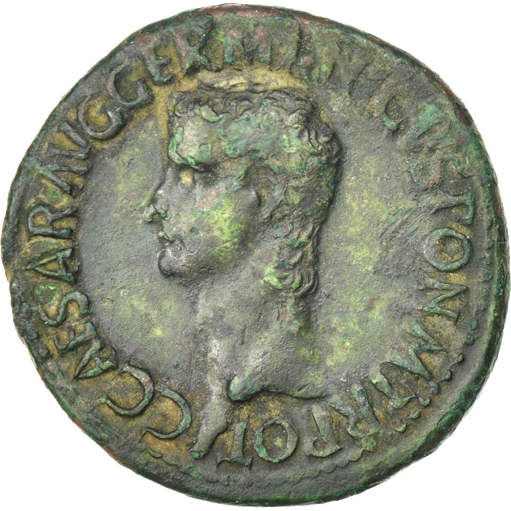 Caligula, As, Roma, AU(50-53), Bronze, RIC #38, 10.59