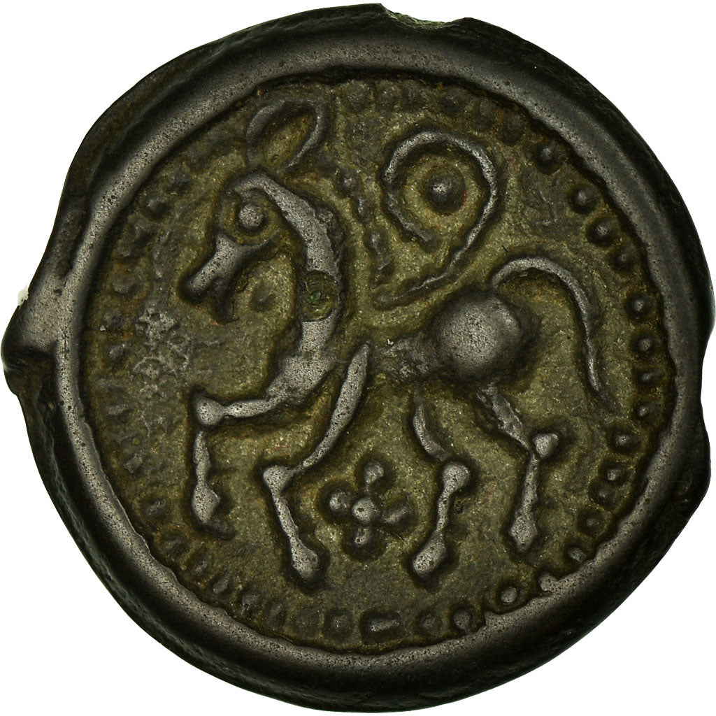 Coin, Suessiones, Potin, AU(55-58), Potin, Delestrée:216