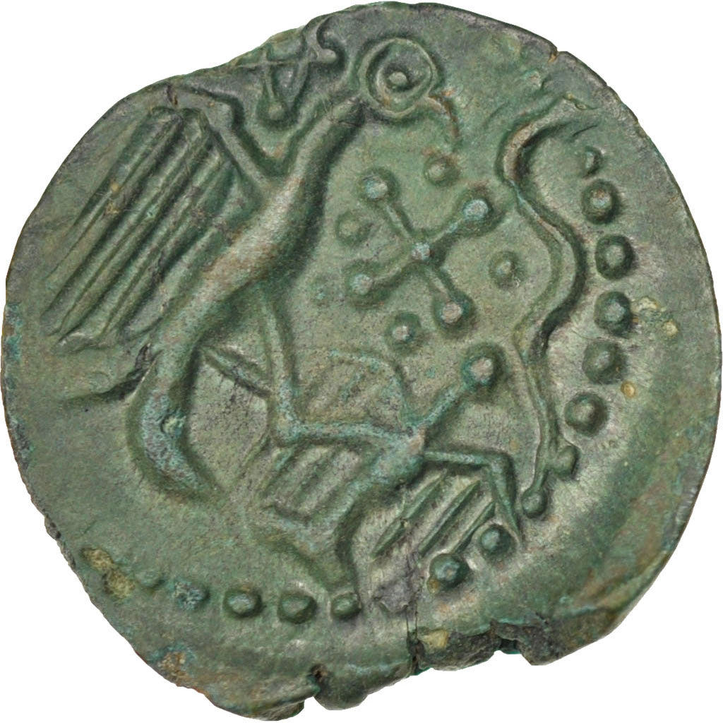 Gaul, Carnutes, Bronze, NGC MS* 5/4, Delestré 2582