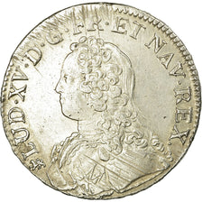 Munten, Frankrijk, Louis XV, Écu aux branches d'olivier, Ecu, 1726, Nantes, ZF