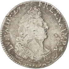 Coin, France, Louis XIV, 1/4 Écu aux palmes, 1/4 Ecu, 1693, Paris, VF(20-25)