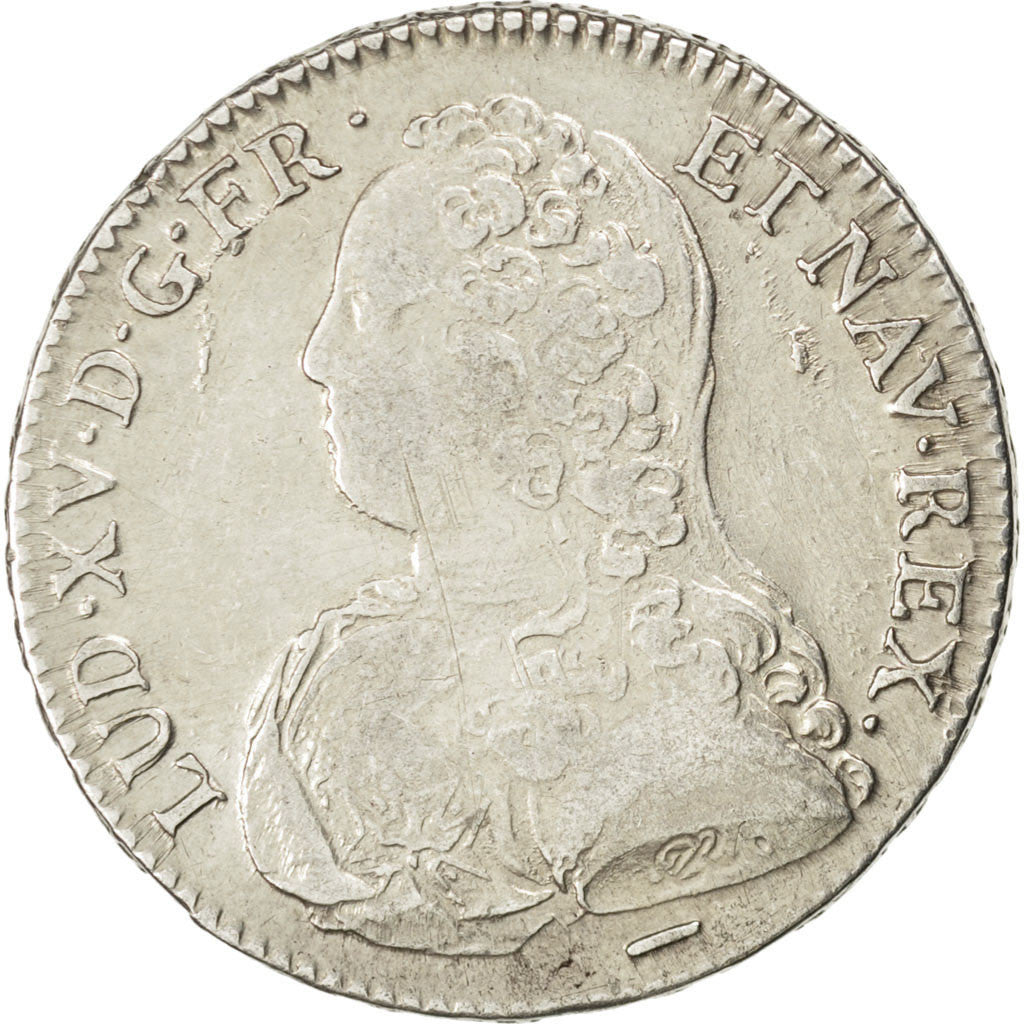 Coin, France, Louis XV, 1/2 Écu aux branches d'olivier, 1/2 ECU, 44 Sols, 1729