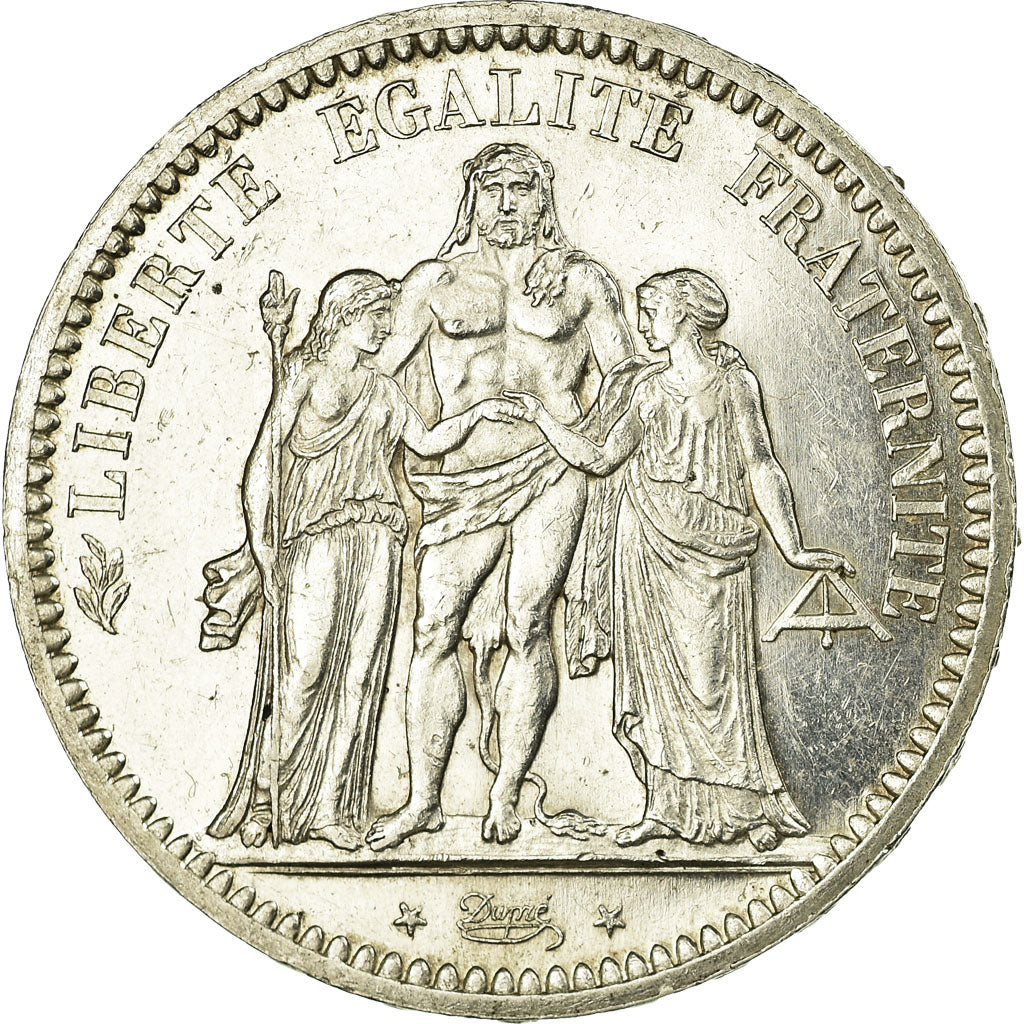 Monnaie, France, Hercule, 5 Francs, 1872, Paris, SUP, Argent, KM:820.1