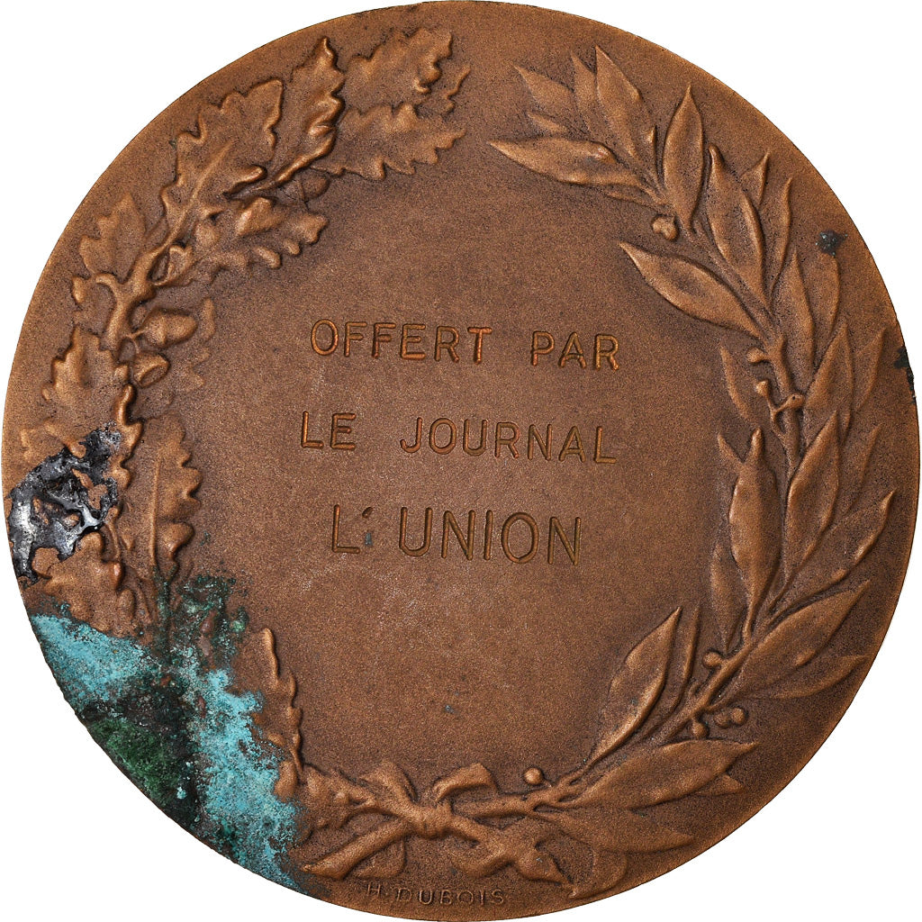 Frankrijk, Medaille, Voile, Offert par le Journal l'Union, Shipping, Fraisse