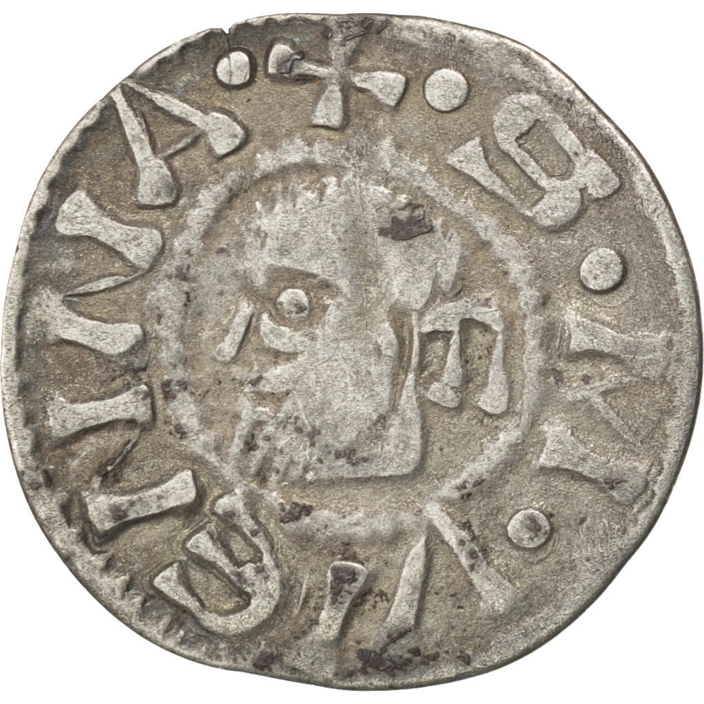 FRANCE, Denarius, EF(40-45), Silver, Boudeau #1044, 0.67