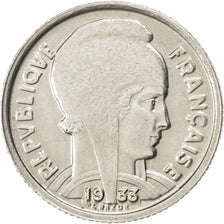 FRANCE, Bazor, 5 Francs, 1933, Paris, KM #887, AU(55-58), Nickel, 23.7, Gadoury.