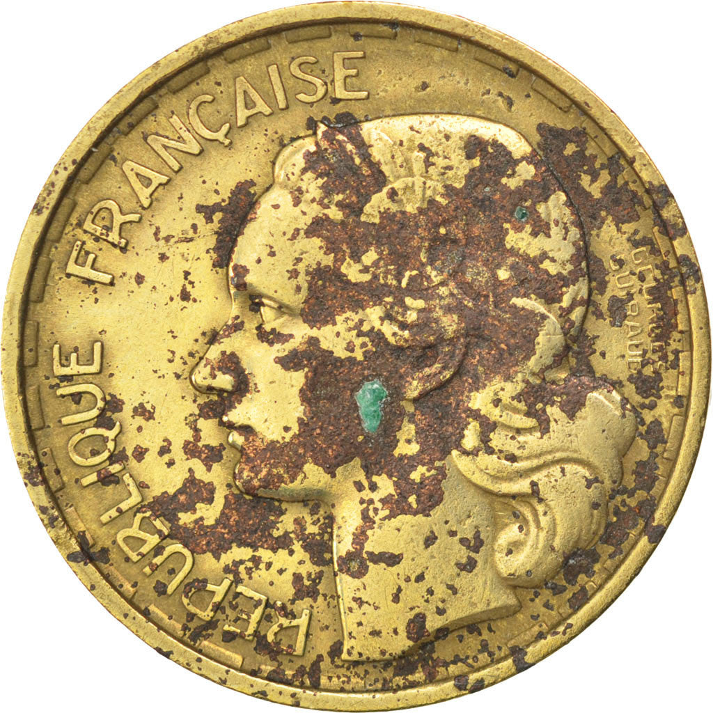 Monnaie, France, Guiraud, 20 Francs, 1950, Beaumont le Roger, TB+