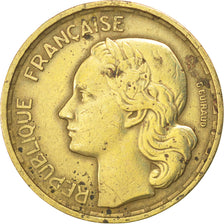 Moneta, Francia, Guiraud, 10 Francs, 1954, MB+, Alluminio-bronzo, KM:915.1
