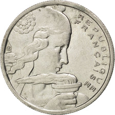FRANCE, Cochet, 100 Francs, 1958, KM #919.1, AU(55-58), Copper-Nickel, 24,...