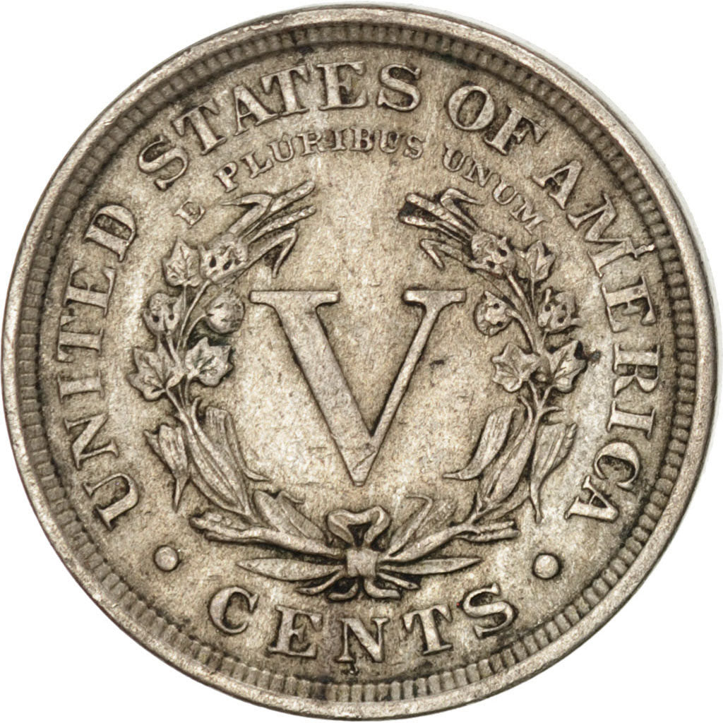 États-Unis, 5 Cents, Liberty Nickel, 1908, Philadelphie, KM 112