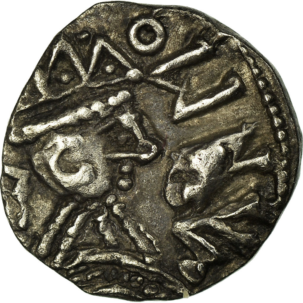 Coin, Great Britain, Sceat, AU(55-58), Silver