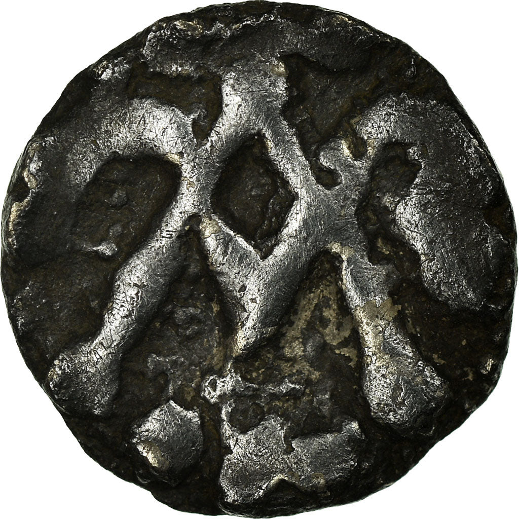 Coin, France, Denier au M, Marseille, EF(40-45), Silver