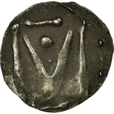 Coin, France, Denier au M, Marseille, VF(30-35), Silver