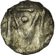 Coin, France, Denier au M, Marseille, VF(30-35), Silver