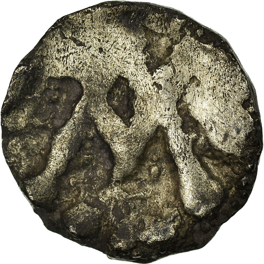 Coin, France, Denier au M, Marseille, VF(30-35), Silver