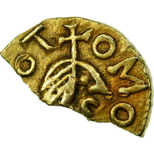 Francja, Domaigoaldo Moneyer, Triens, VIIth Century, Rouen, Elektrum, AU(55-58)