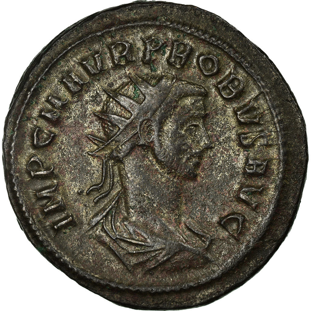 Coin, Probus, Antoninianus, 276-282, Ticinum, AU(50-53), Billon, RIC:401var
