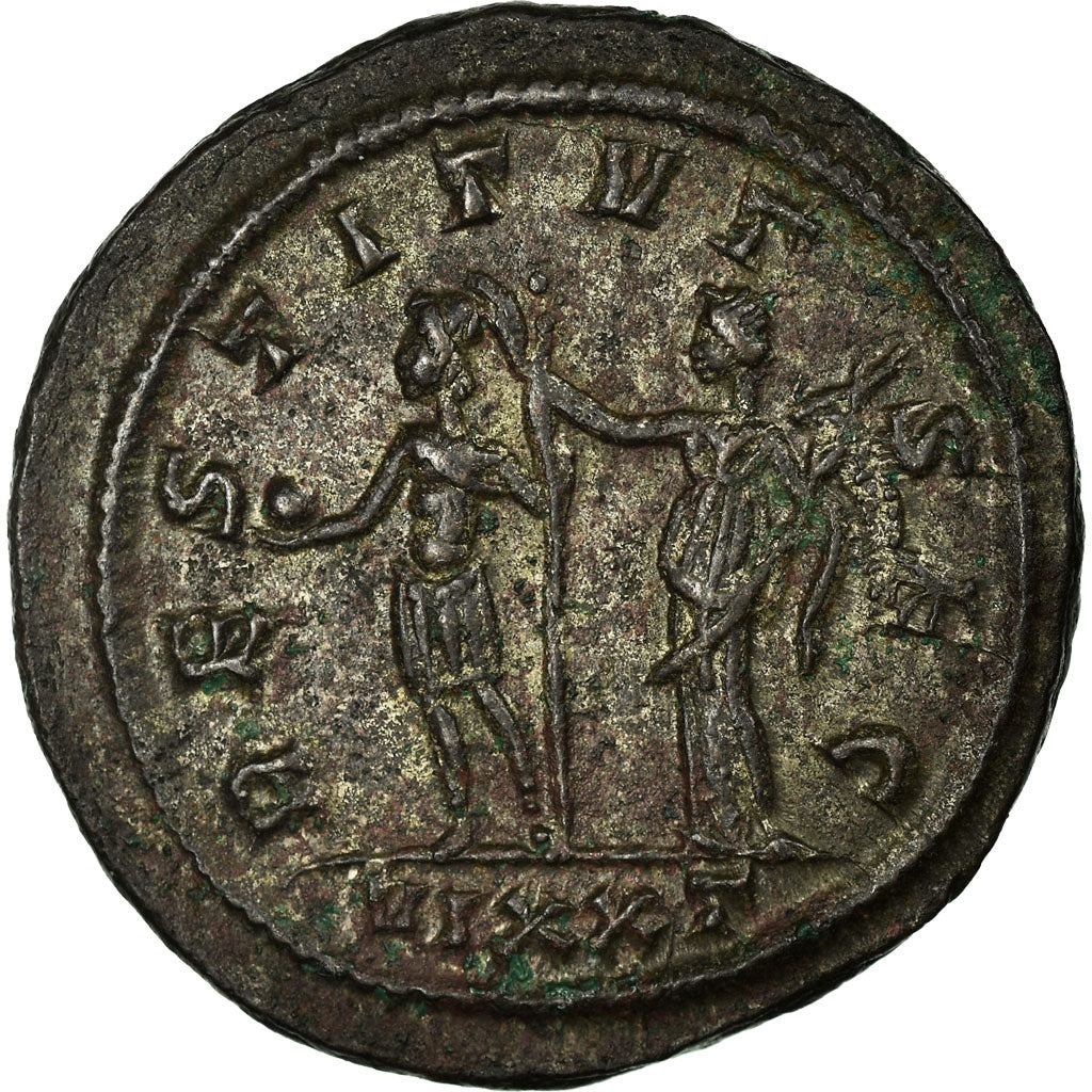Coin, Probus, Antoninianus, 276-282, Ticinum, AU(50-53), Billon, RIC:401var