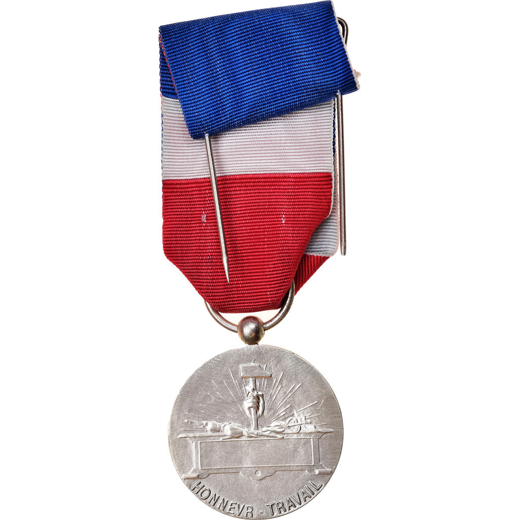 France, Honneur-Travail, République Française, Médaille, Non circulé