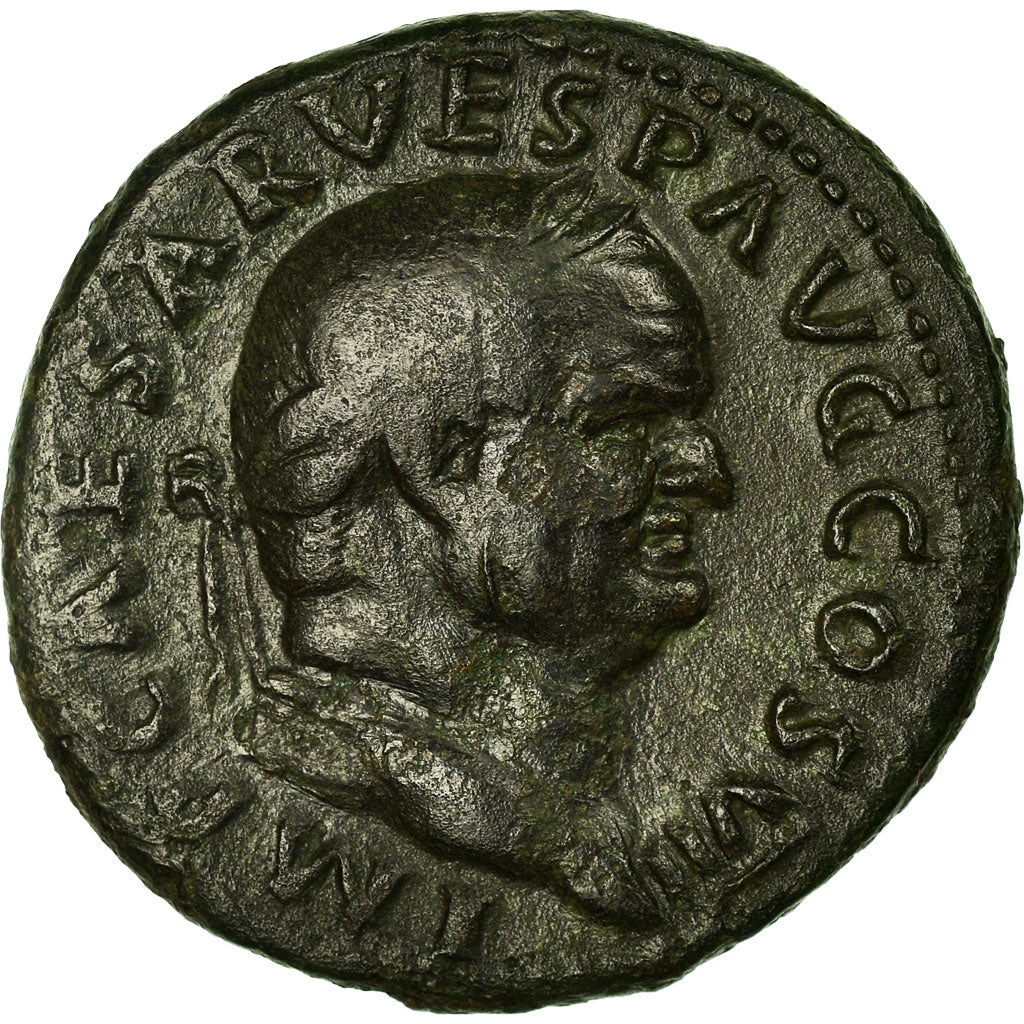 Coin, Vespasian, As, Roma, EF(40-45), Bronze, RIC:890