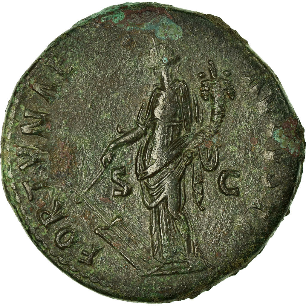 Coin, Domitian, Dupondius, Roma, EF(40-45), Bronze, RIC:753