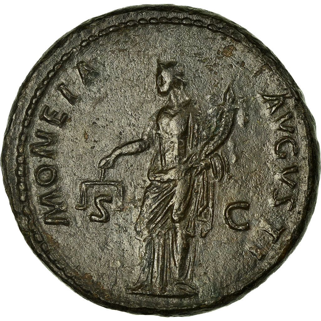 Coin, Domitian, As, Roma, AU(50-53), Bronze, RIC:753