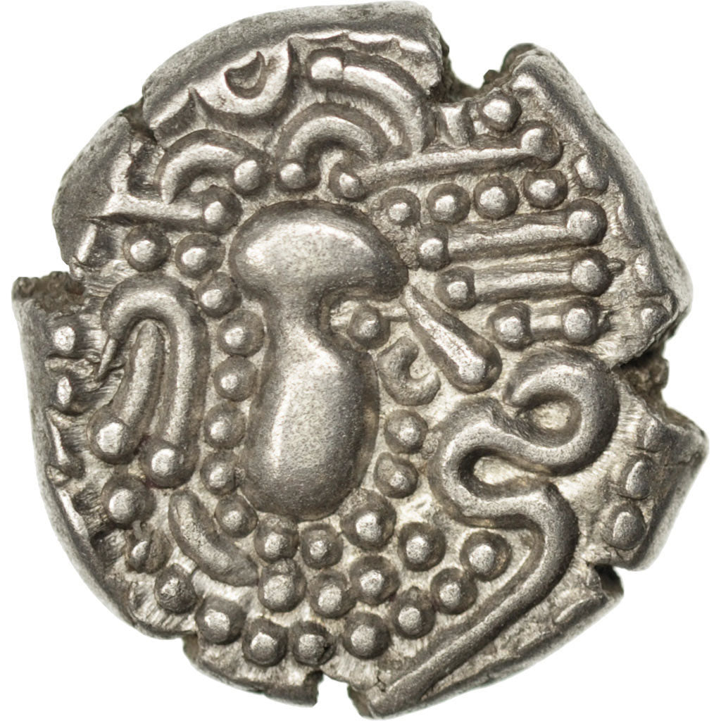 Indo-Sassanide, Drachm, MS(63), Silver, 4.20