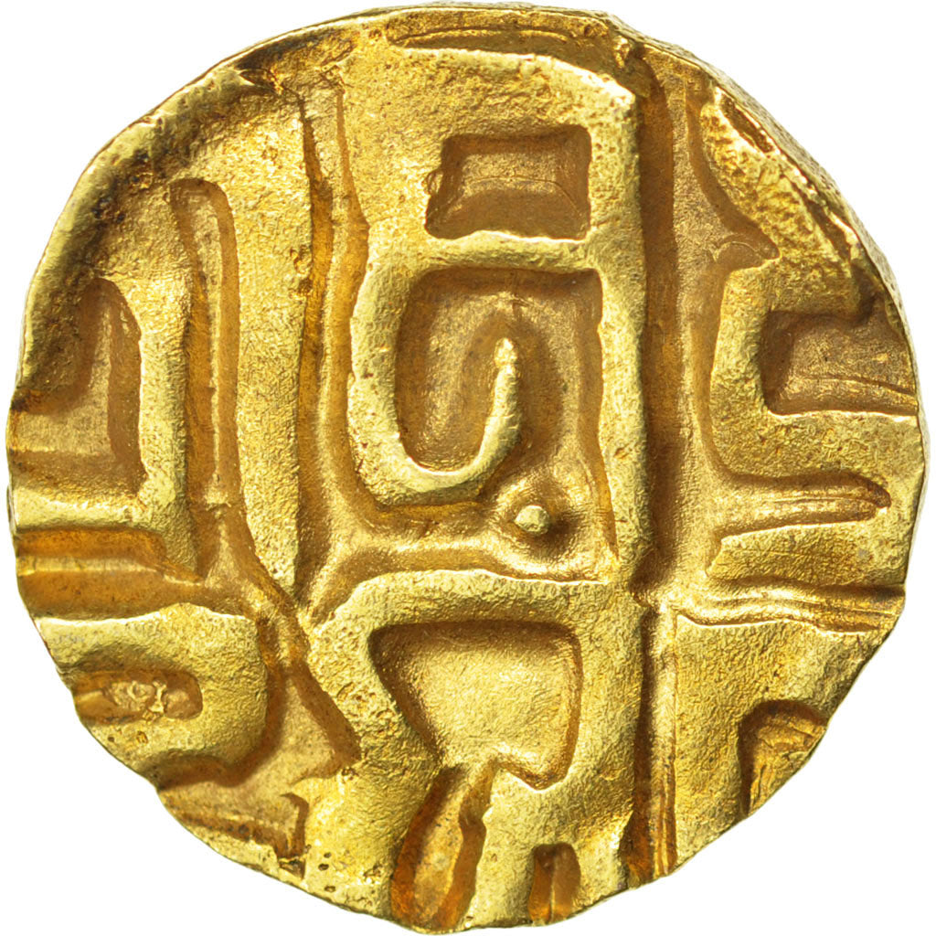 India, Stater, AU(55-58), Gold, 3.76