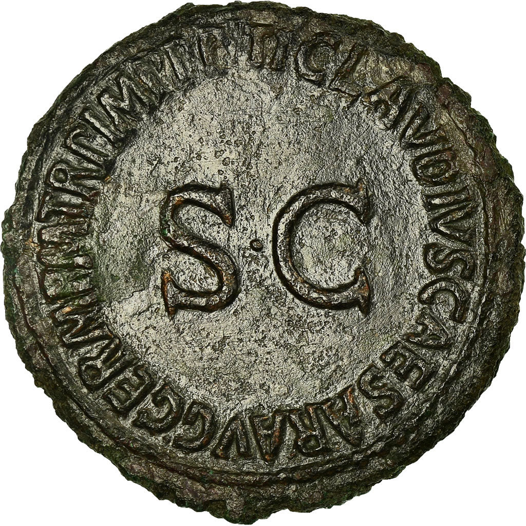 Coin, Germanicus, As, Roma, AU(50-53), Bronze, RIC:106